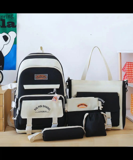 Cartable 5 Piece Pour Enfant Et Fille
